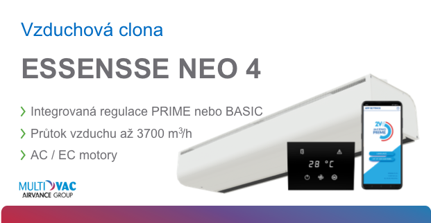 Vzduchová clona stvořená pro malé i velké projekty 